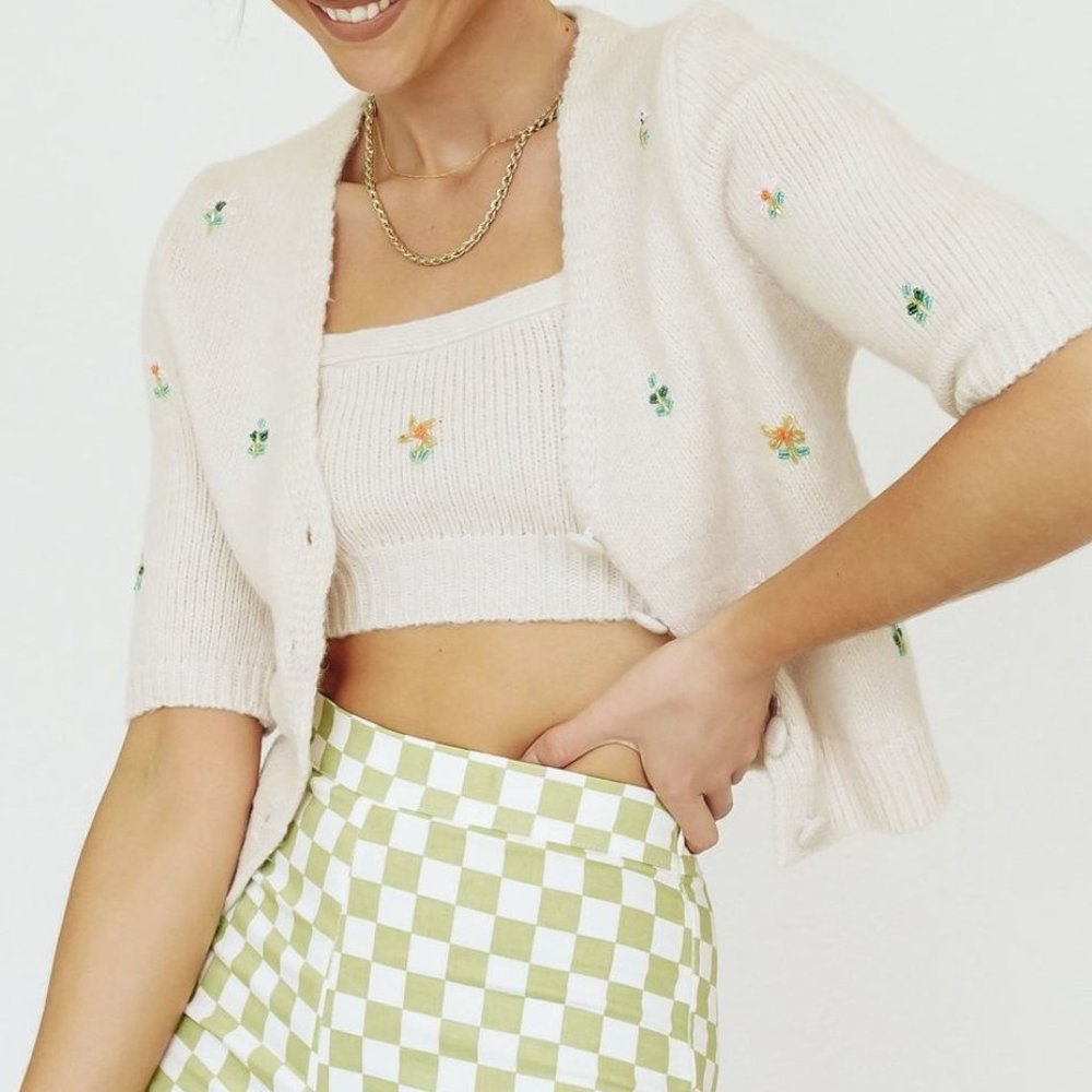 Verge Cream Knit Set